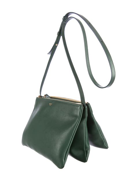 celine box bag forest green|WOMEN'S LUXURY GREEN CROSS BODY BAGS .